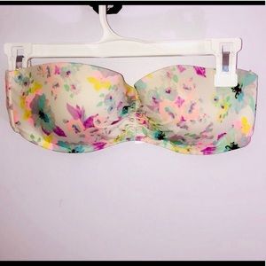 Victoria’s Secret bandeau strapless bikini top